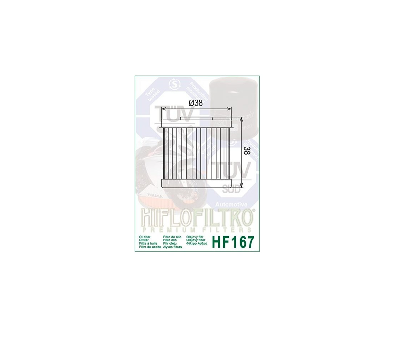 Ölfilter HiFlo HF167