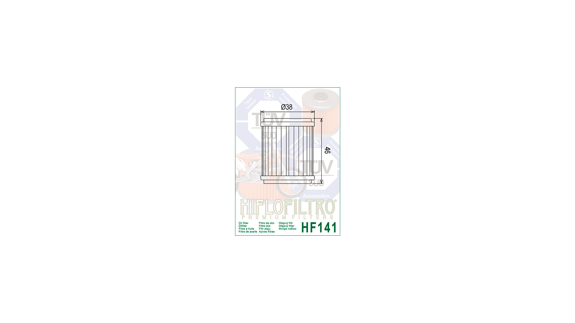 Ölfilter HiFlo HF141
