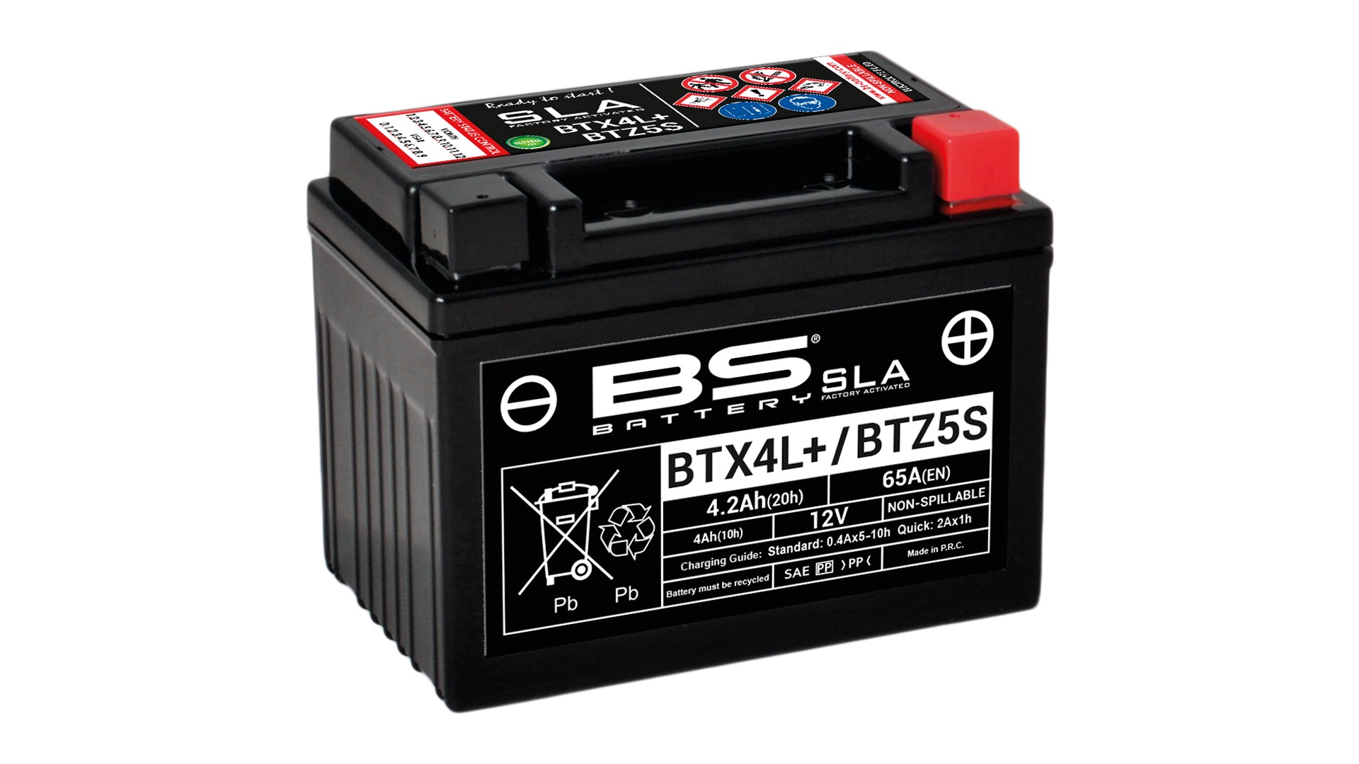 Batterie BTX4L+ BTZ5S