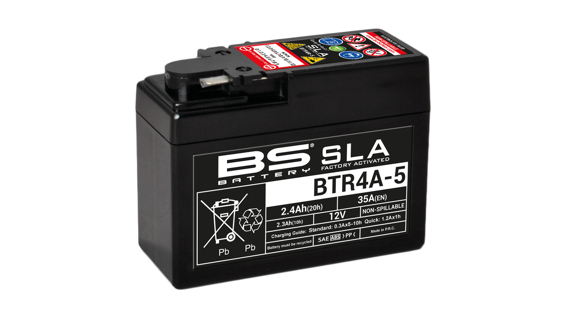 Batterie BTR4A-5 12V/2,4Ah