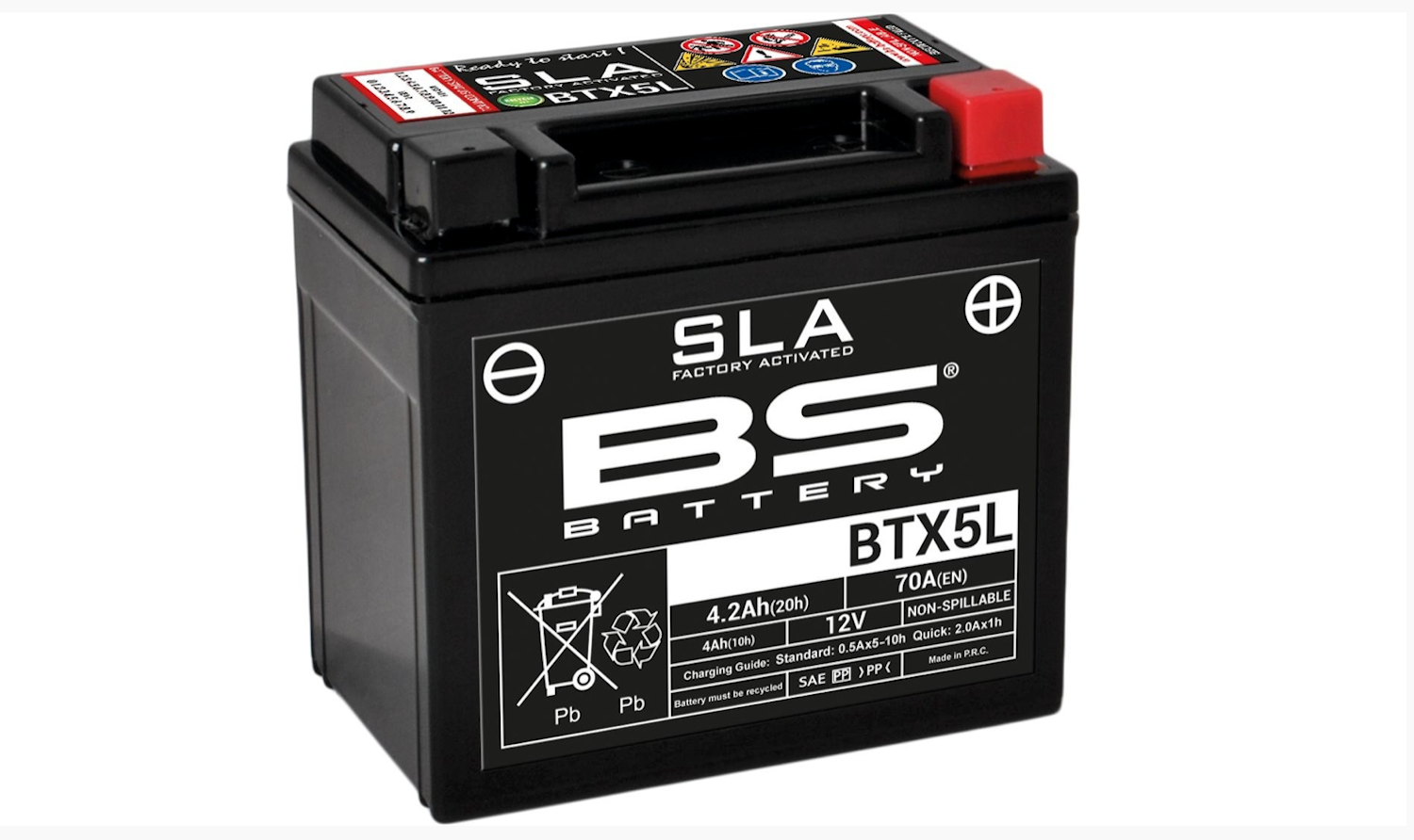 Batterie BTX5L-BS 12V/4Ah
