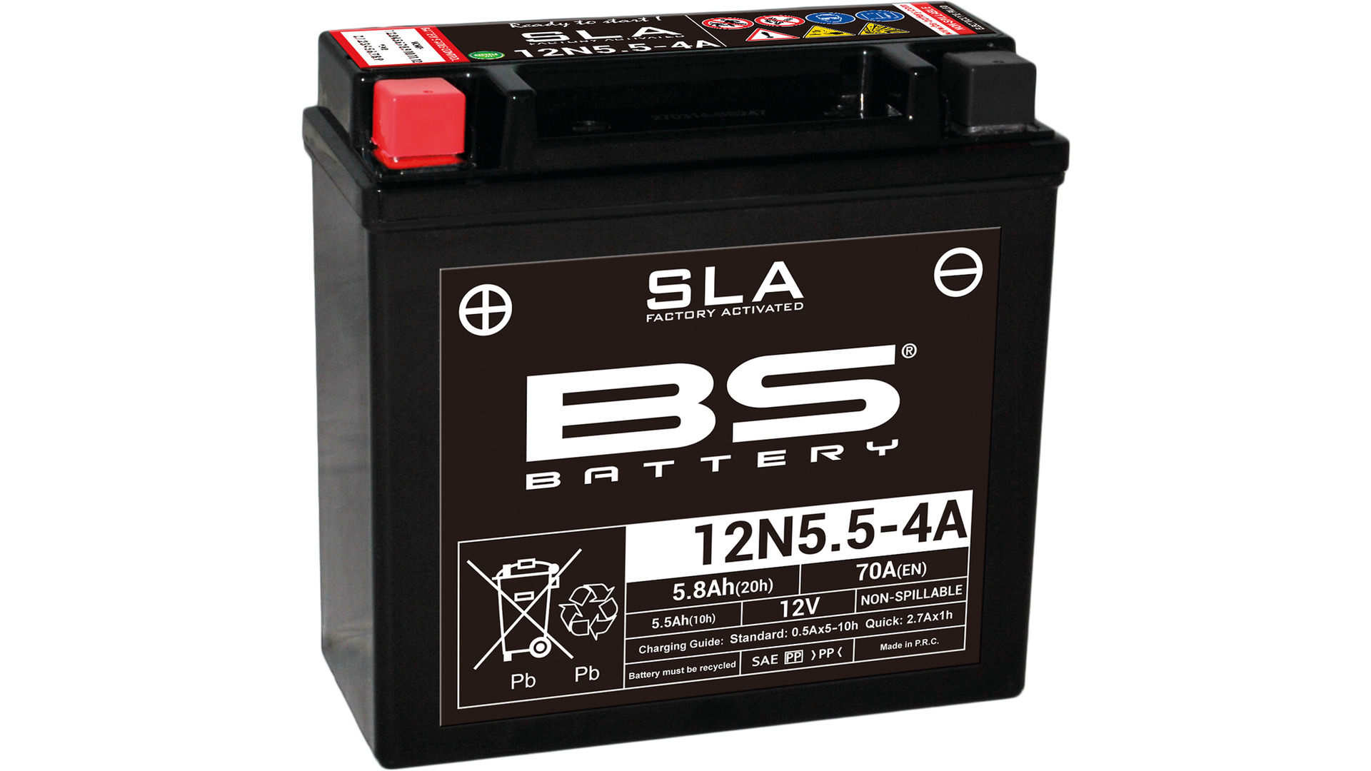 Batterie 12N5.5-4A