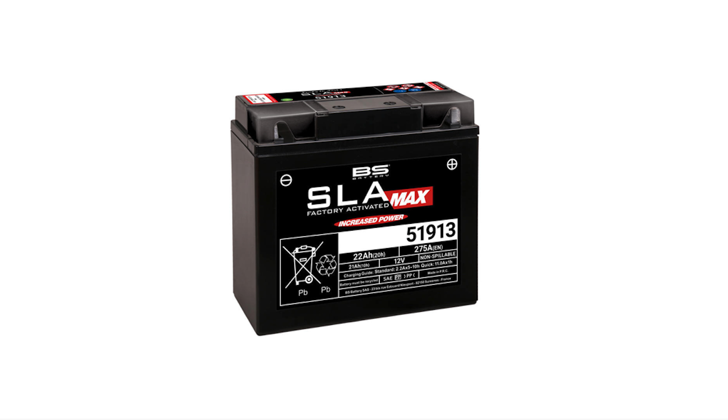 Batterie 12V Modell DIN 51913 BMW Buell Laverda