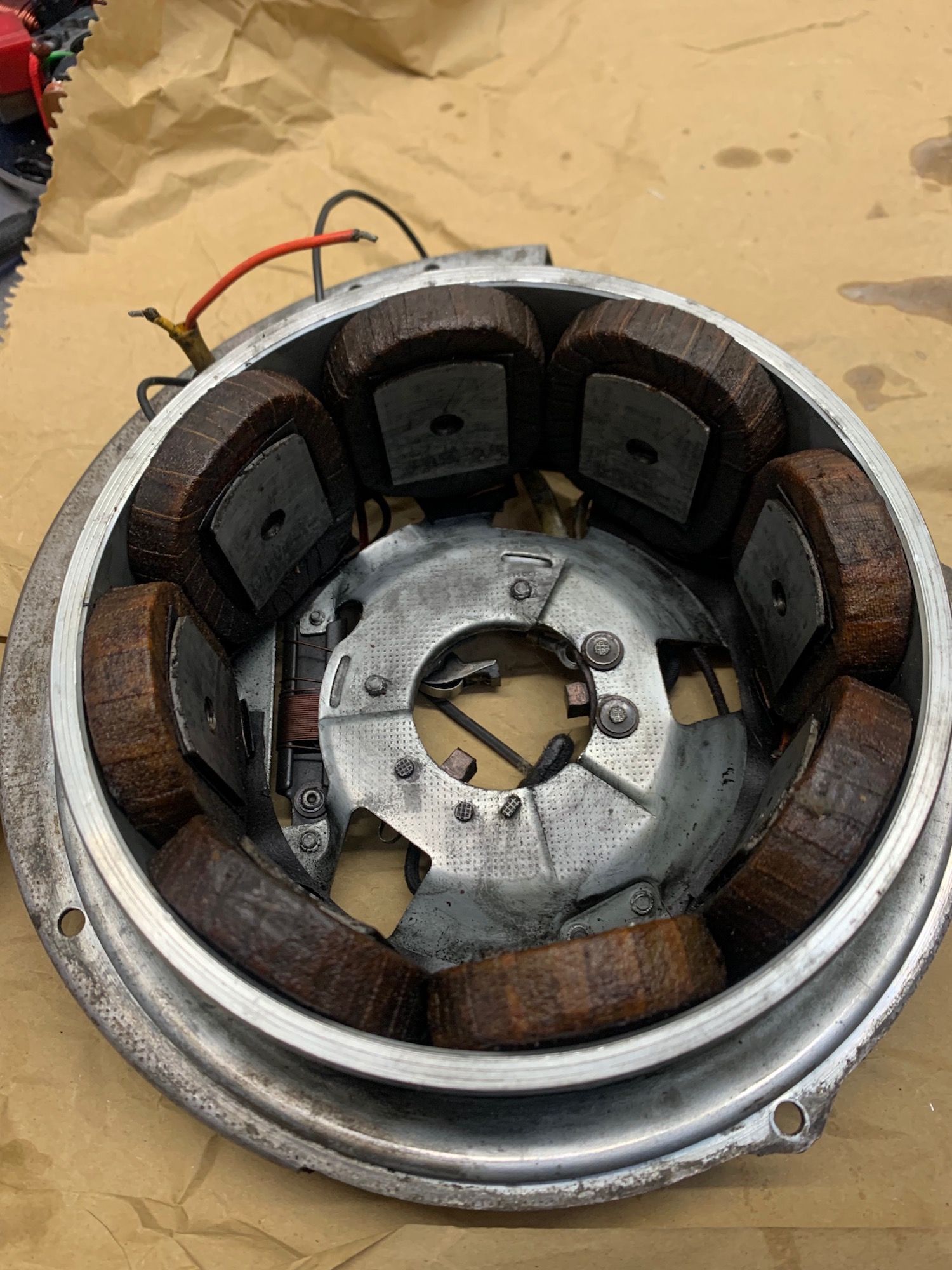 Dynastart Anlage Noris LA12 100R für NSU Lambretta 125 150