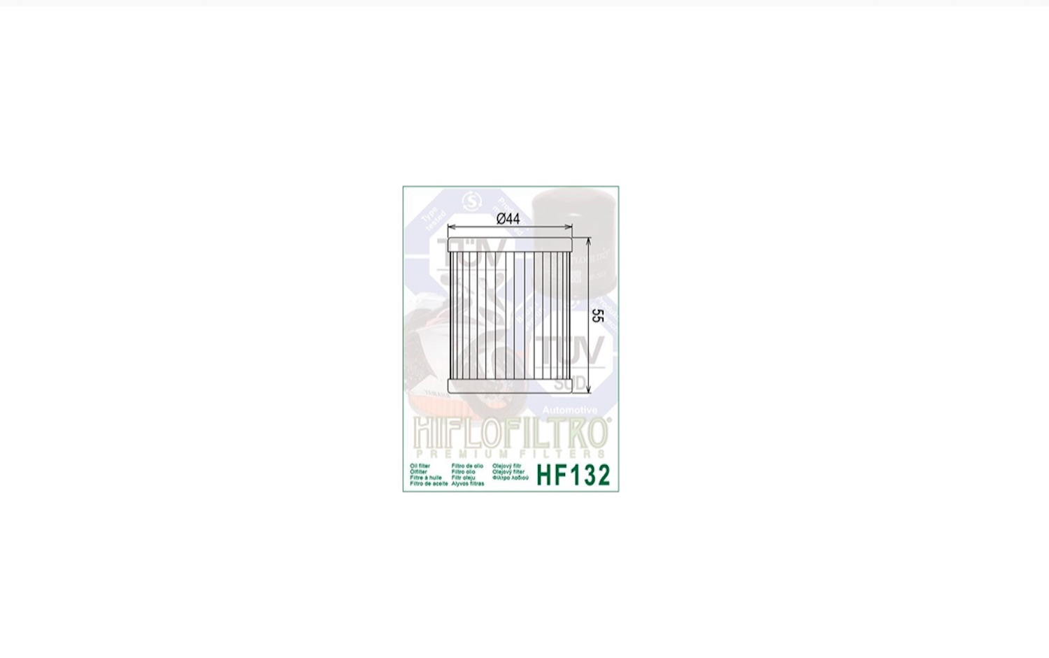Ölfilter HiFlo HF132
