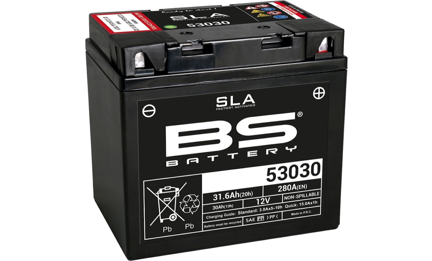 Batterie 12V Modell 53030 BMW Ducati MV Agusta