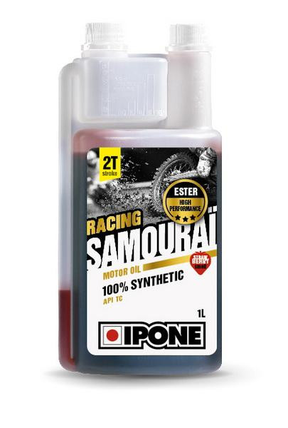 010004 IPONE Zweitaktöl Samourai Racing 2T Erdbeere SAMOURAI RACING FRAISE 1L.jpg